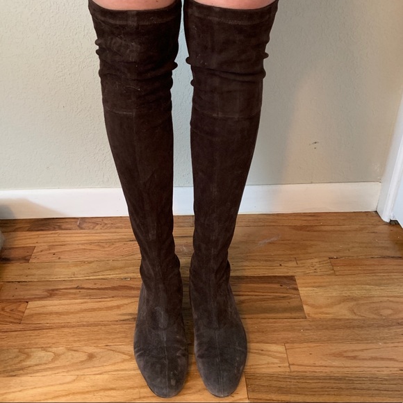 Robert Clergerie Shoes - Over the knee brown suede boots Robert Clergerie Shoes - Over the knee brown suede boots